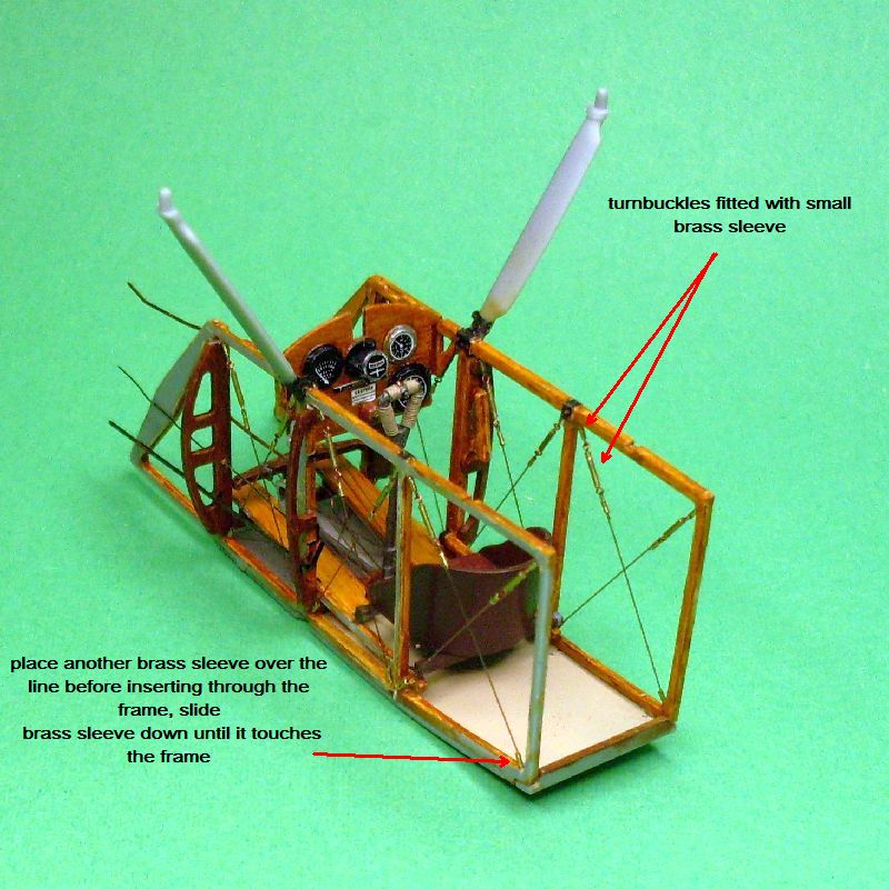 Rigging WW1 aircraft models